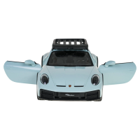 Машинка дитяча RASTAR 1:14 Porsche 911 Dakar на дистанційному керуванні, блакитно-чорна