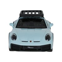 Машинка дитяча RASTAR 1:14 Porsche 911 Dakar на дистанційному керуванні, блакитно-чорна