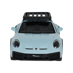 Машинка дитяча RASTAR 1:14 Porsche 911 Dakar на дистанційному керуванні, блакитно-чорна