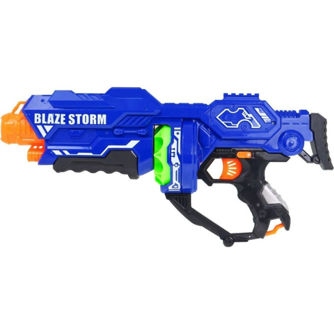 Большое ружье для подростков 14+ Blaze Storm 12 шаров Пенопластовые шарики + Дополнительная рукоятка