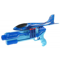 Дитячий іграшковий пістолет з авіаційною пусковою установкою 5в1 синій Ramiz ZAU.819-5A.NIE