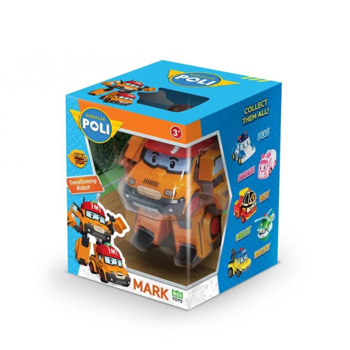 Машинка-трансформер детская Roi Visual Робокар Марк 10 см