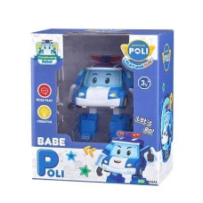 Машинка-трансформер детская Roi Visual Робокар малыш Поли