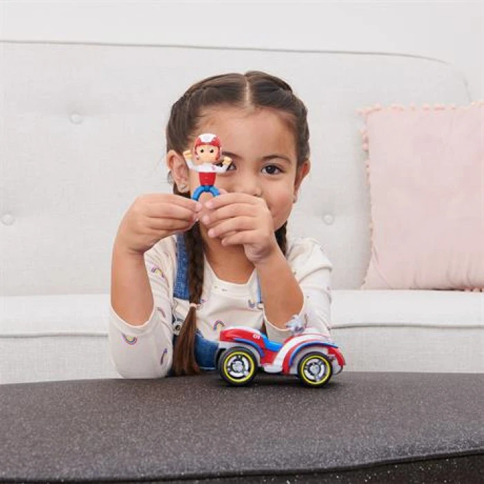 Ігровий набір Paw Patrol Рятувальний автомобіль з водієм Райдер (SM16775/8807)