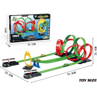 Гоночная трасса MEGA Launcher FIRE TRACK