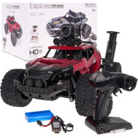 Дитяча машинка MEGA Crawler PIONEER з камерою червона