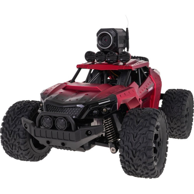 Детская машинка MEGA Crawler PIONEER с камерой красная