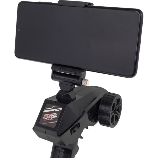 Детская машинка MEGA Crawler PIONEER с камерой красная