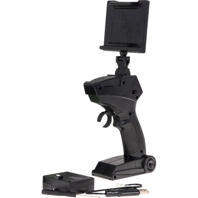 Детская машинка MEGA Crawler PIONEER с камерой красная