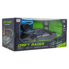 Машинка дитяча Ramiz 33638 Star на дистанційному керуванні, чорно-синя