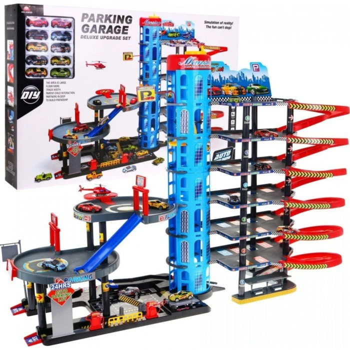 Паркинг детский RAMIZ 7-уровневый 3+