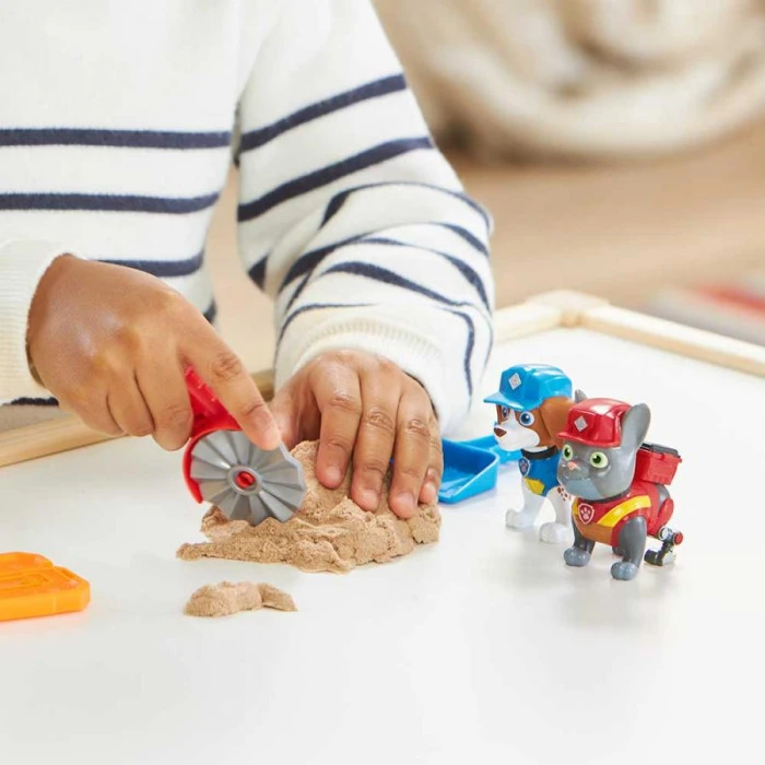 Фигурки Spin Master Кремез и команда Уловка и Заряд + кинетический песок