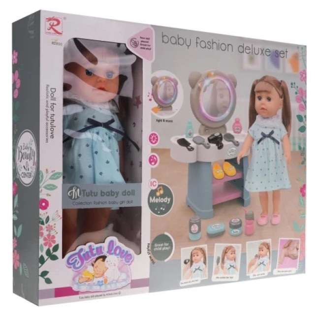 Кукла Kinga с туалетным столиком + аксессуары ZDZ.82850