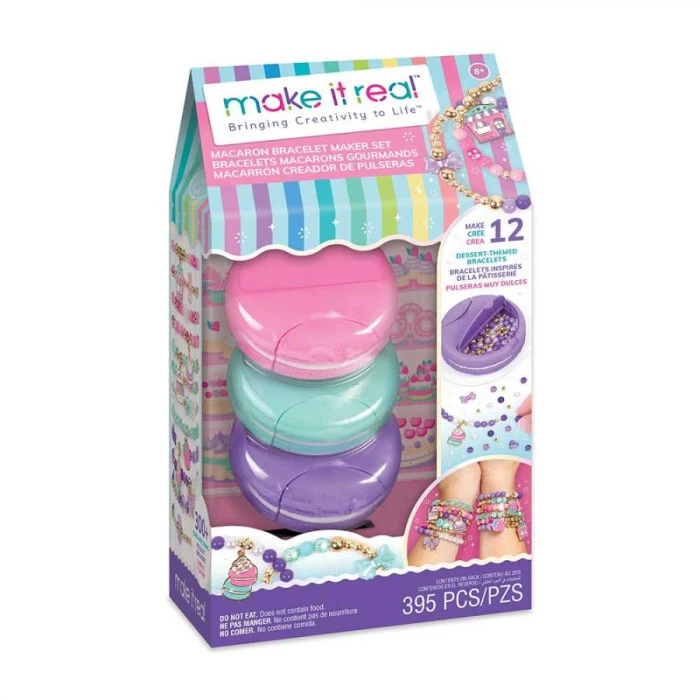 Набор для создания браслетов Make it Real Макаронс