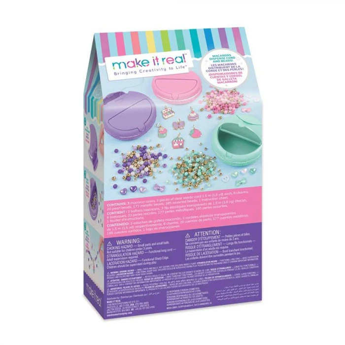 Набор для создания браслетов Make it Real Макаронс