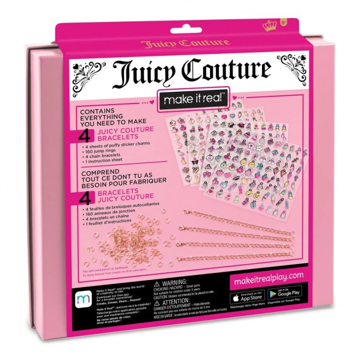 Набор для создания браслетов Make it Real Девичья мечта Juicy Couture