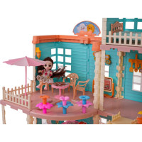 Кукольный домик RAMIZ с функцией света и воды + аксессуары