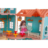 Кукольный домик RAMIZ с функцией света и воды + аксессуары