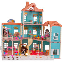 Кукольный домик RAMIZ с функцией света и воды + аксессуары