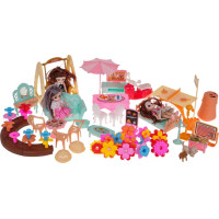 Кукольный домик RAMIZ с функцией света и воды + аксессуары