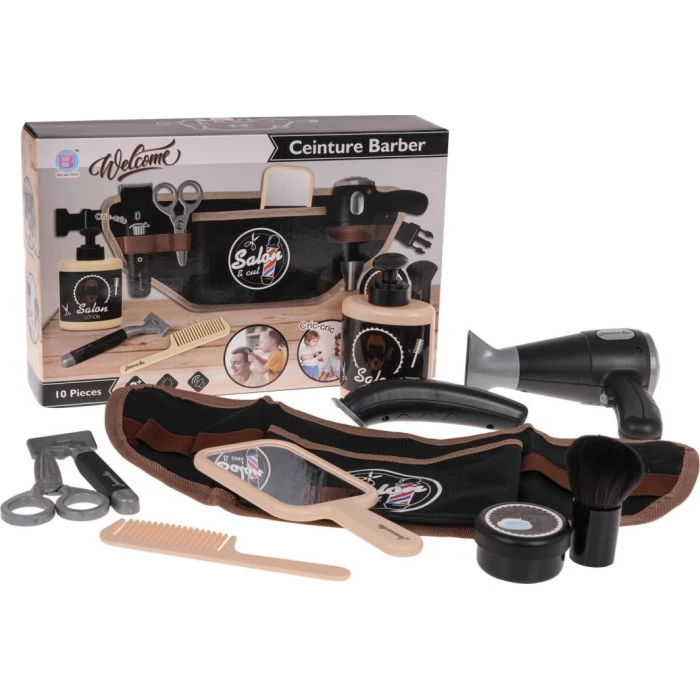 Дитячий іграшковий набір для барбера + аксесуари ZDZ.BJ1368