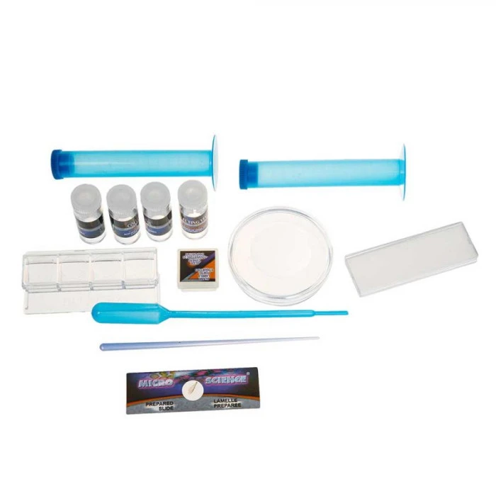 Микроскоп Eastcolight с увеличением до 900 раз, синий