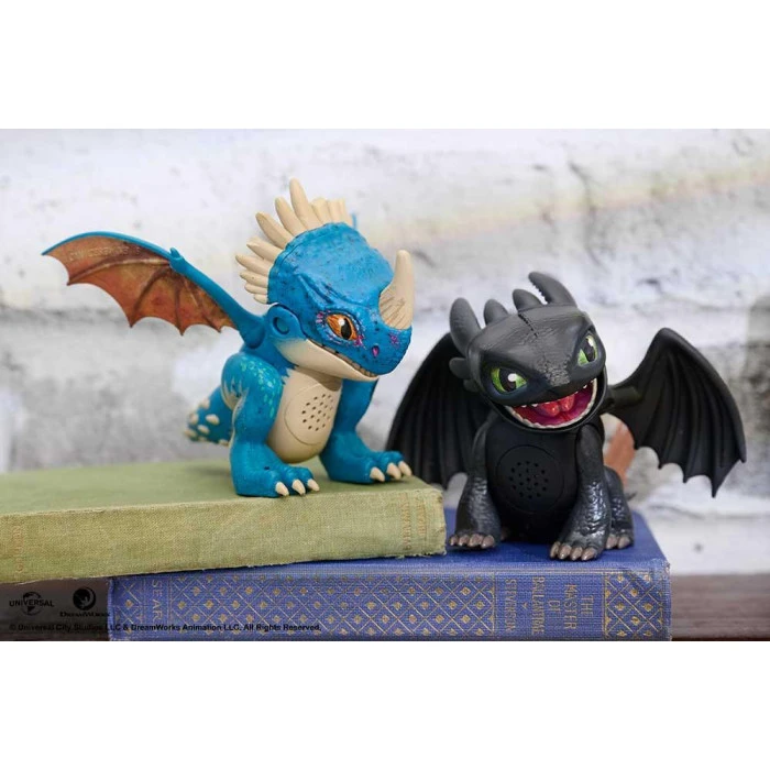 Інтерактивний дракон Беззубик 10 см, "Як приборкати дракона"