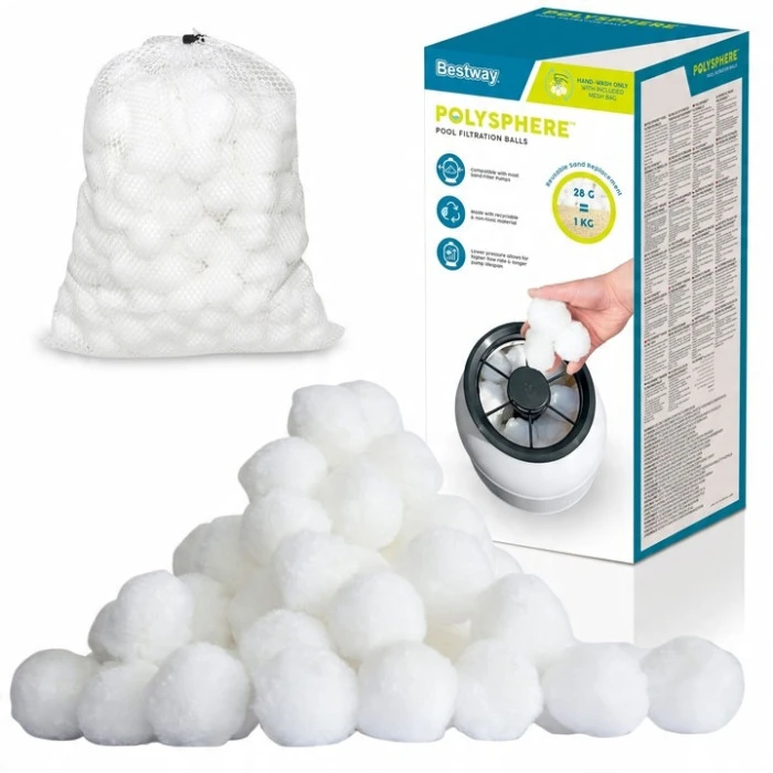 Насос с песчаным фильтром Bestway 58515 3596 л/ч и фильтрующими шариками