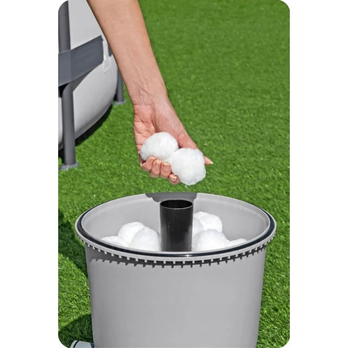 Насос с песчаным фильтром Bestway 58515 3596 л/ч и фильтрующими шариками