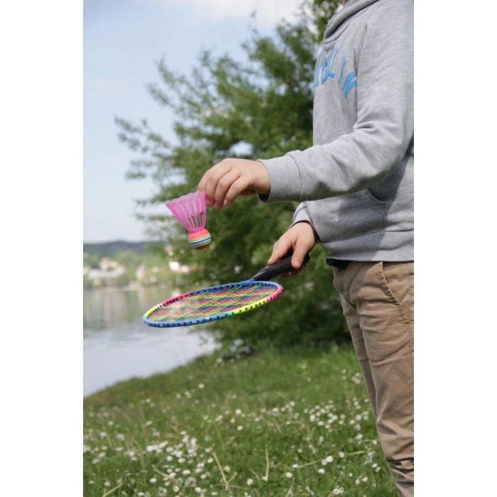 Ракетки для бадминтона Schildkrot Junior, разноцветные.