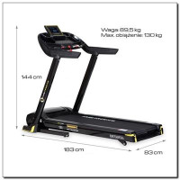 Беговая дорожка BE5856 HMS PREMIUM – черная