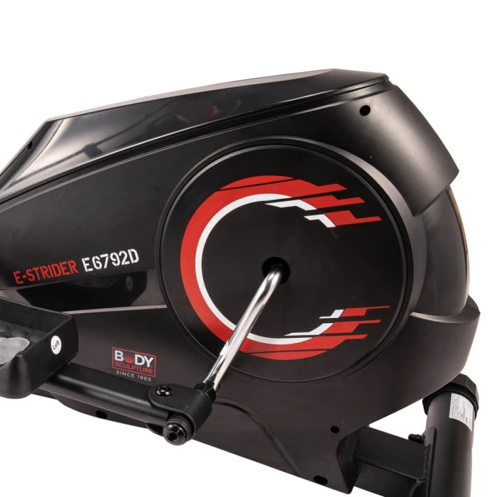 Орбітрек магнітний Body Sculpture BE 6792 чорно-червоний