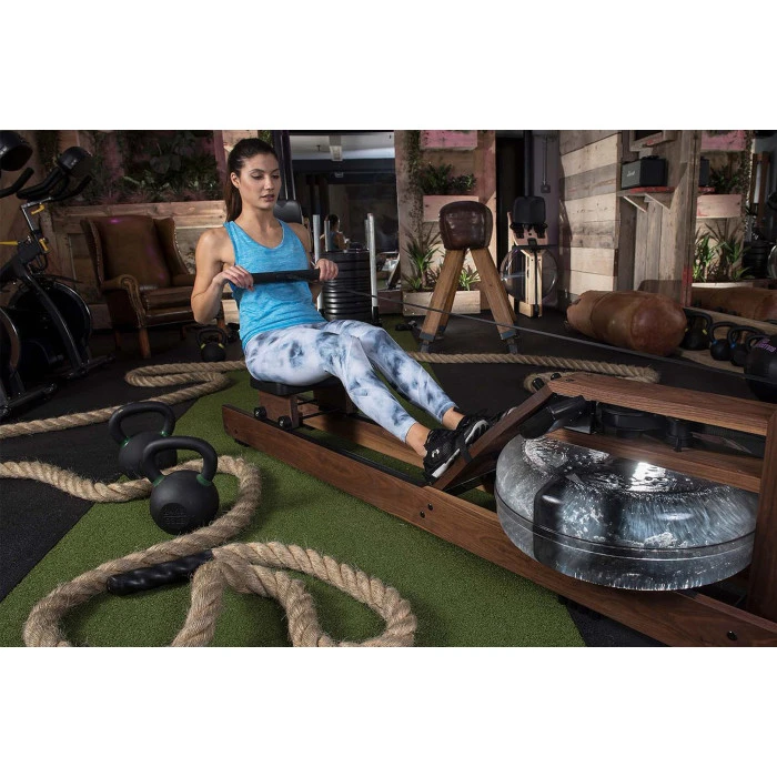 Веслувальний тренажер водний WaterRower Classic S4 Wallnut коричневий