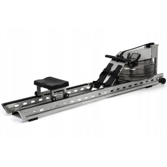 Гребной тренажер водный WaterRower S1 LoRise S4 Steel серый