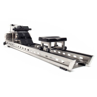 Гребной тренажер водный WaterRower S1 LoRise S4 Steel серый