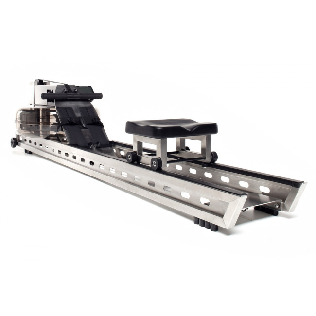 Гребной тренажер водный WaterRower S1 LoRise S4 Steel серый