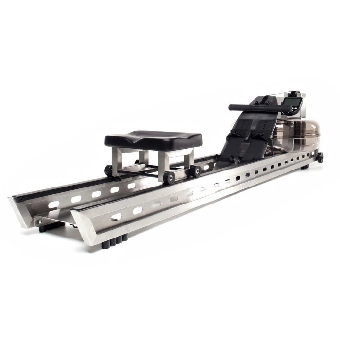 Веслувальний тренажер водний WaterRower S1 LoRise S4 Steel сірий