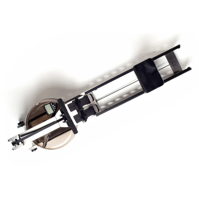 Веслувальний тренажер водний WaterRower S1 LoRise S4 Steel сірий