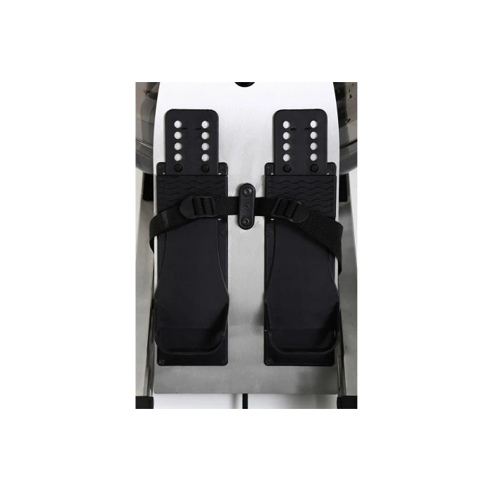 Веслувальний тренажер водний WaterRower S1 LoRise S4 Steel сірий