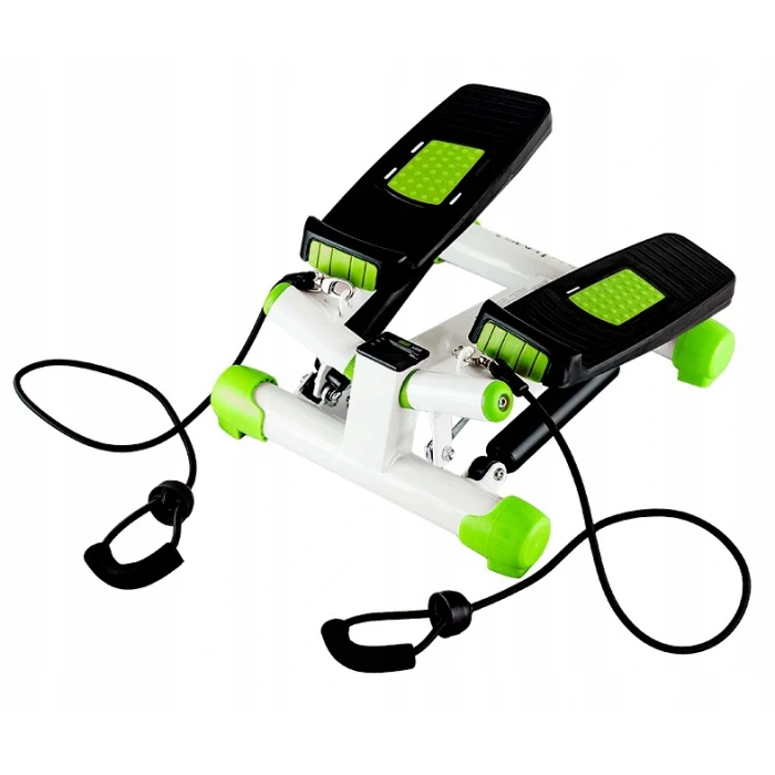 Степпер гидравлический с эспандерами S3033 HMS бело-зеленый