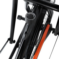 Велотренажер воздушный HMS AirBike MP6540 – черно-оранжевый