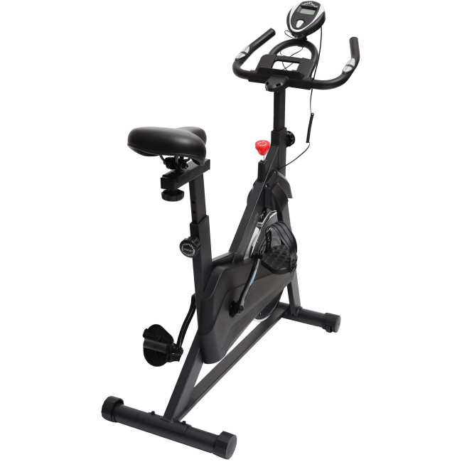 Велотренажер Bauerkraft черный