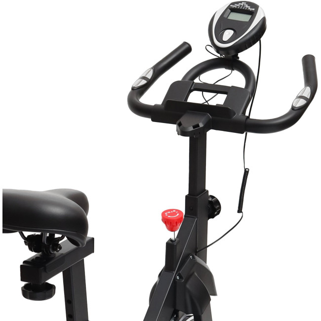 Велотренажер Bauerkraft черный