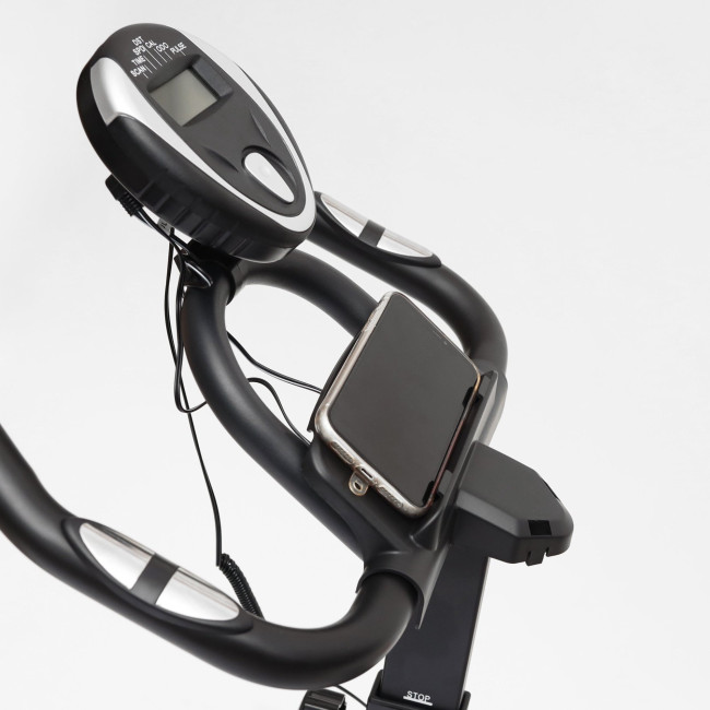 Велотренажер Bauerkraft черный