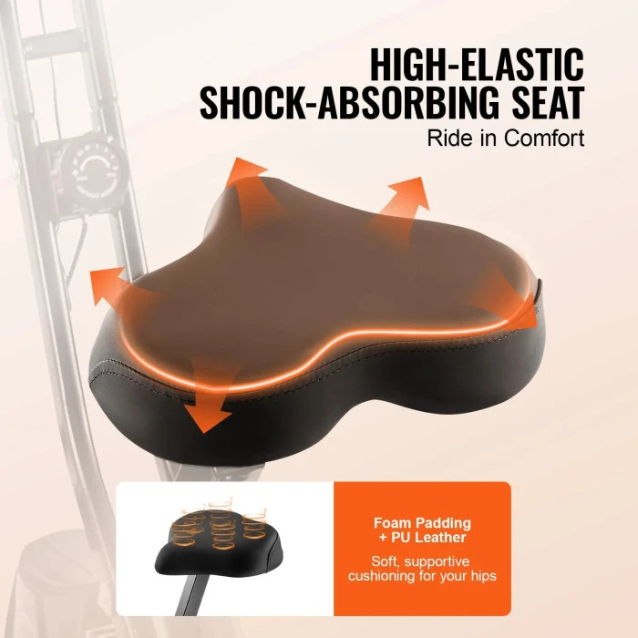 Велотренажр магнитный VEVOR Y-B203, черный