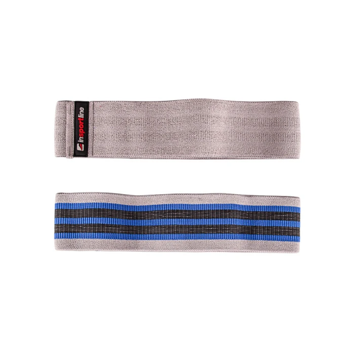 Стрічка-еспандер для вправ inSPORTline Lopr 76 см сіра