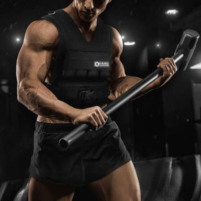 Весовой жилет KTO16 16 KG HMS PREMIUM - 16 кг/черный