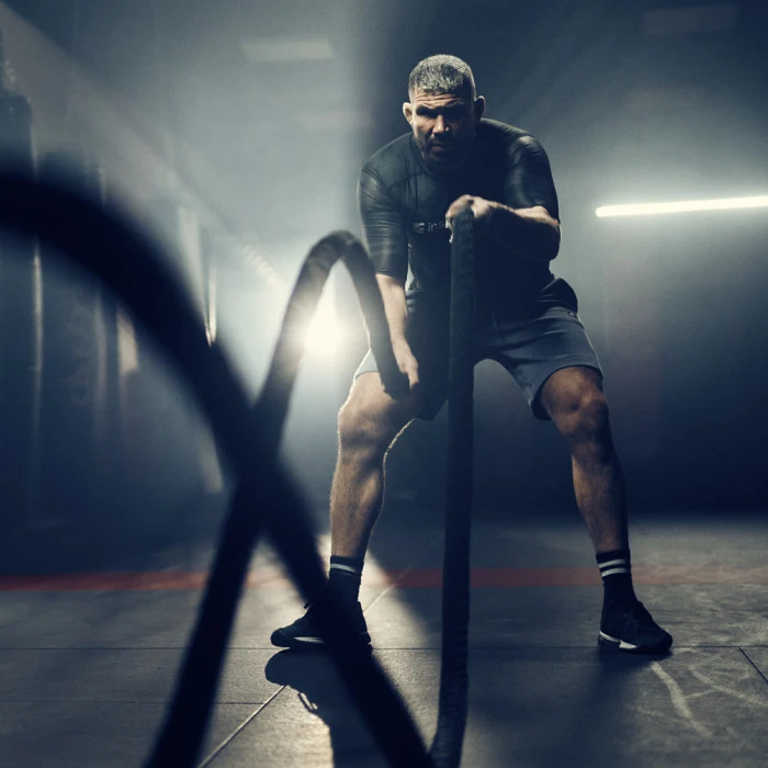 Тренировочный канат inSPORTline WaveRope Base 50 mm - 15 m