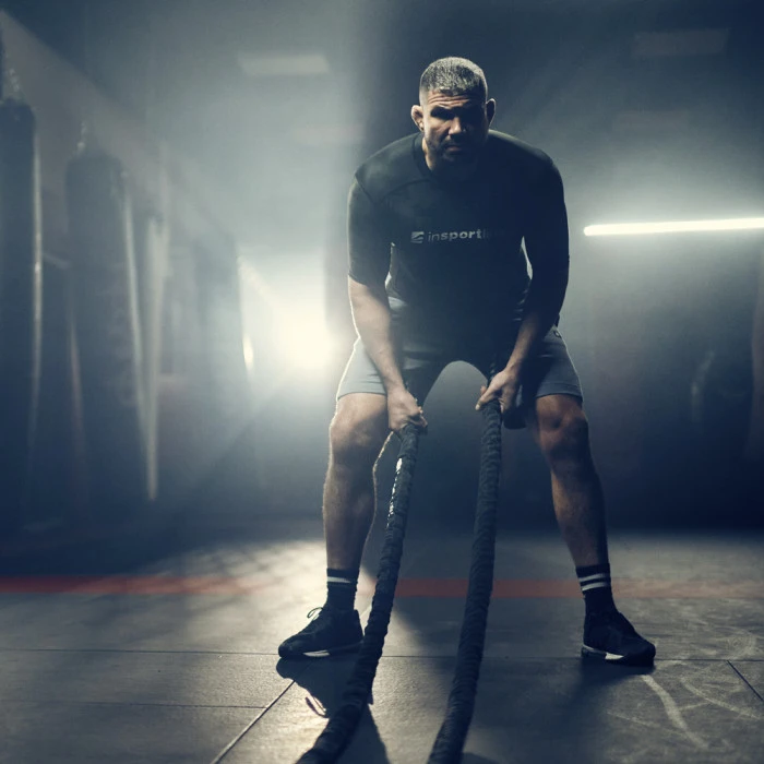 Канат для фитнеса inSPORTline WaveRope 38 mm - 9 m