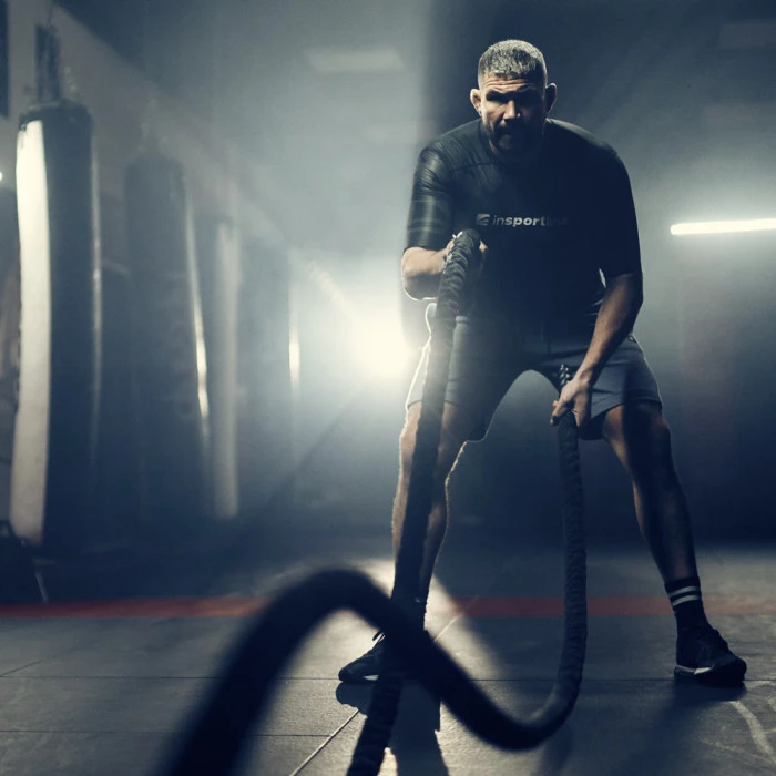 Канат для фитнеса inSPORTline WaveRope 38 mm - 9 m